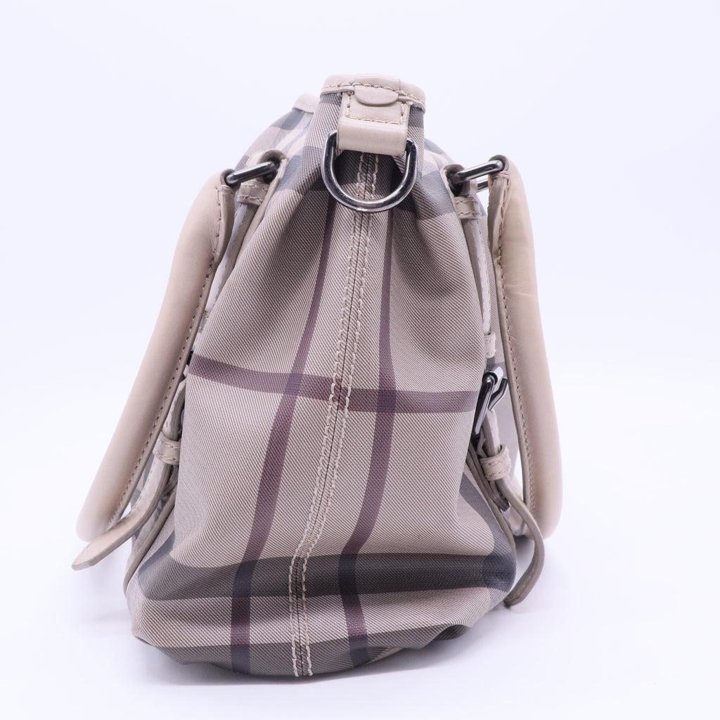 Smoked Check Shoulder Bag Vintage B20083