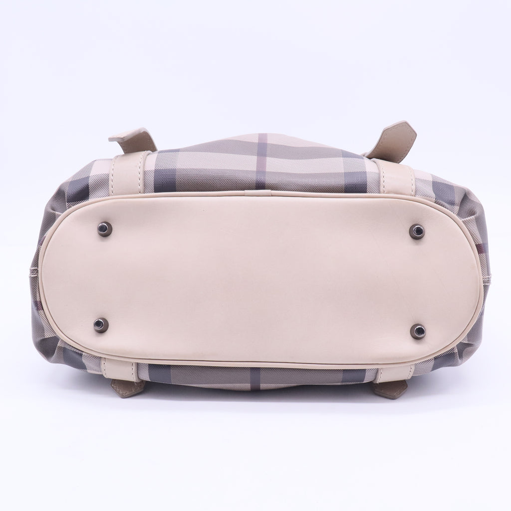 Smoked Check Shoulder Bag Vintage B20083
