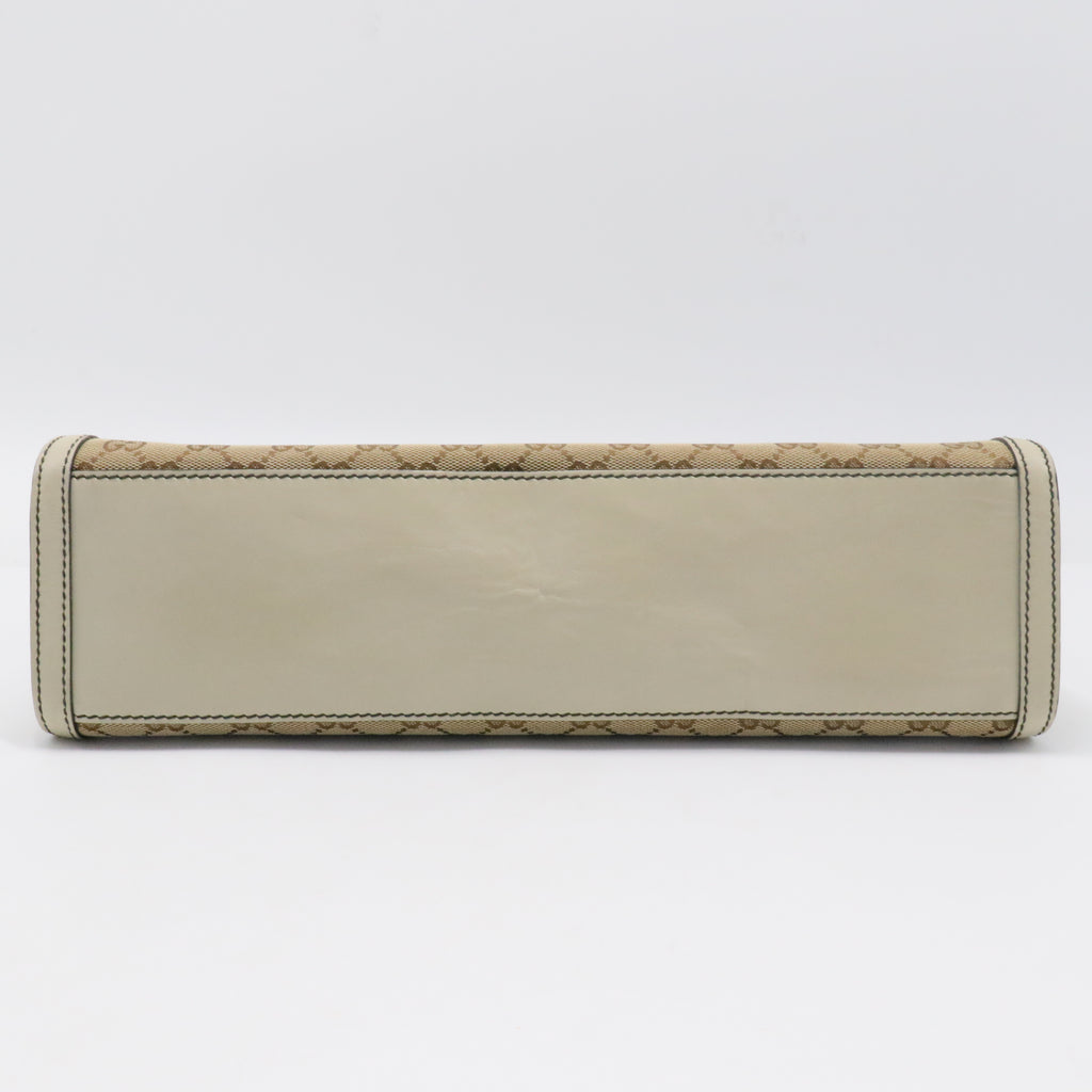 Emily Chain Flap Shoulder Bag GG Canvas Large