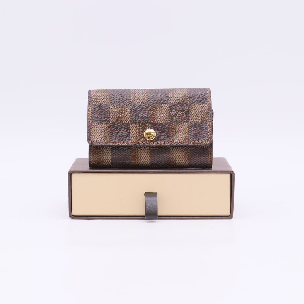 Damier Ebene Multicles 6 Key Holder W22934