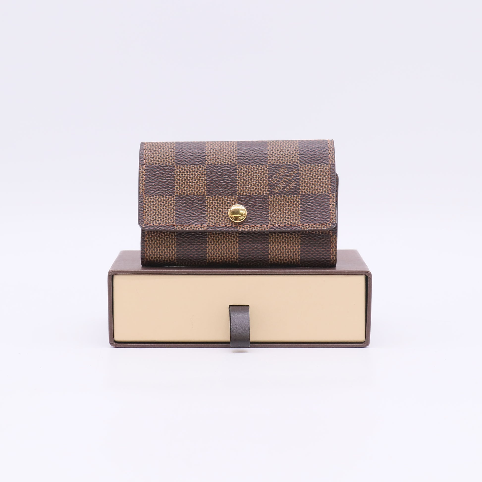 Damier Ebene Multicles 6 Key Holder W22934