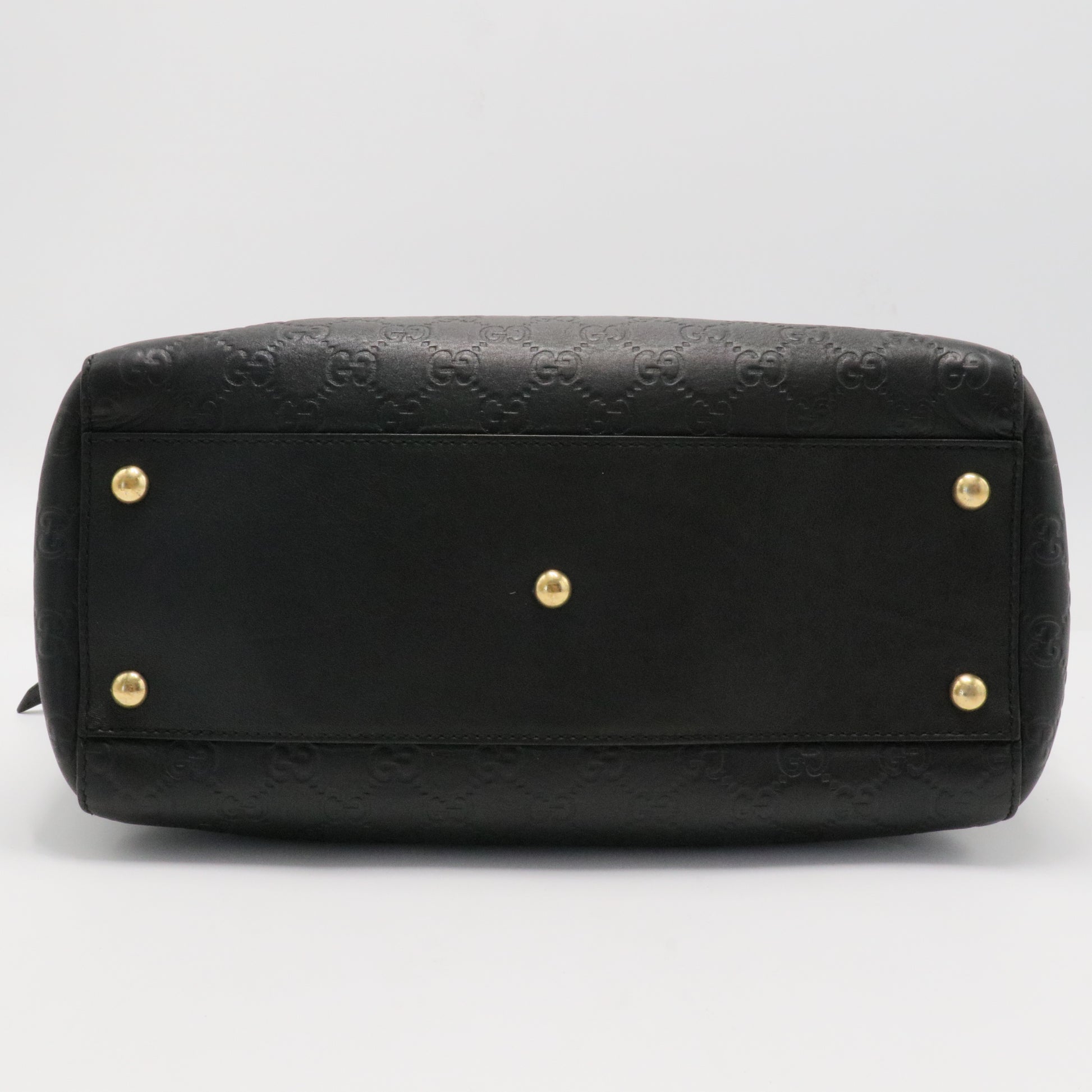 Signature Boston Bag Guccissima Leather Medium