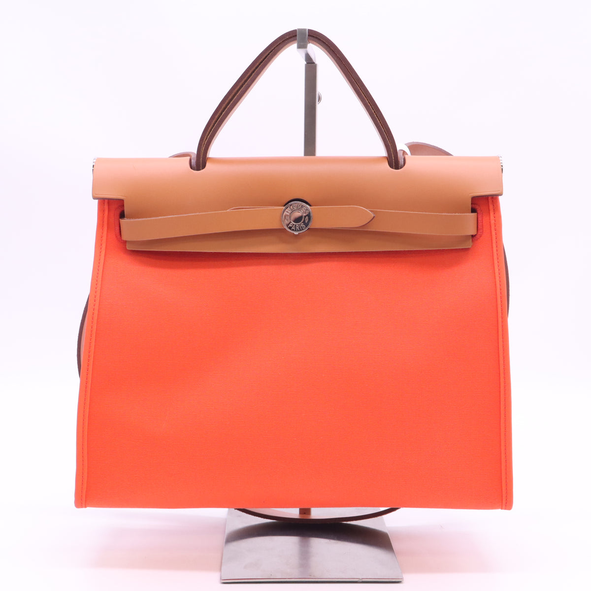 31 Herbag Zip Leather and Toile twins B24554