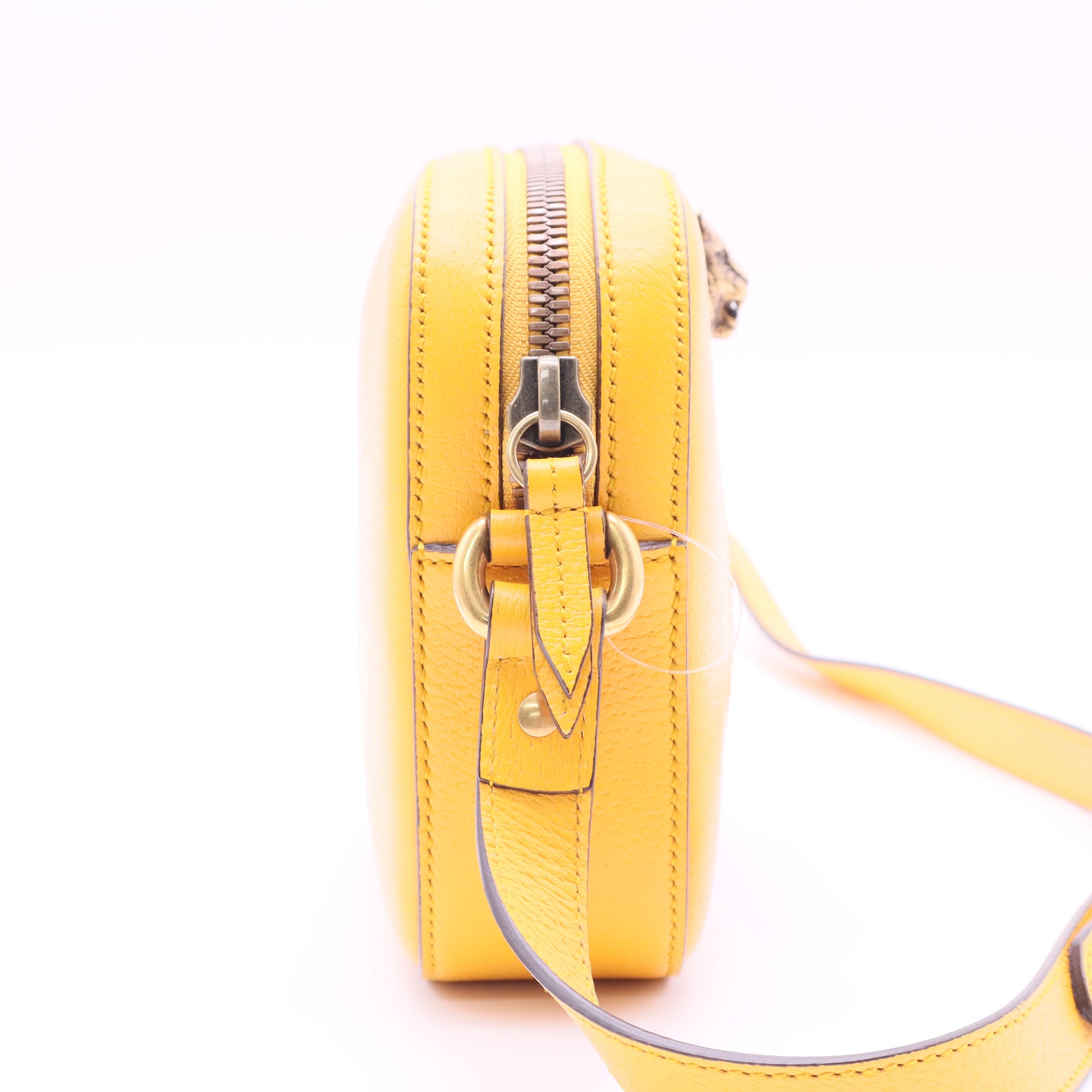 Animalier Web Crossbody Bag Leather Small Twins Gucci