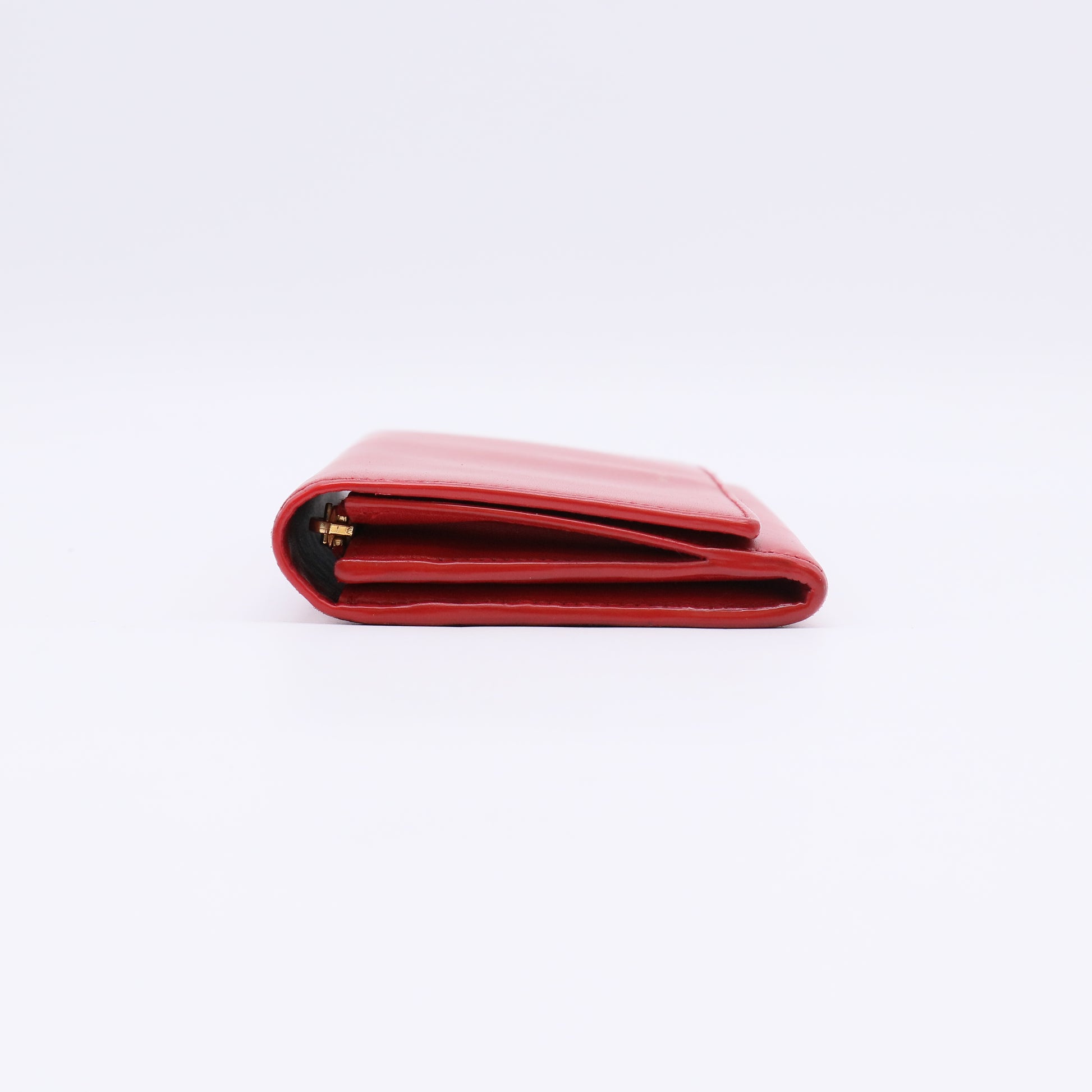 Saint Laurent Paris Leather Classic Large Marquage Flap Wallet W22308