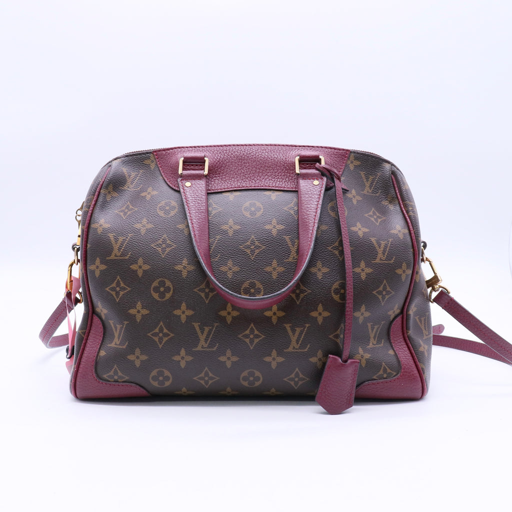 Retiro NM Handbag Monogram Canvas and Leather Twins LDJ3954