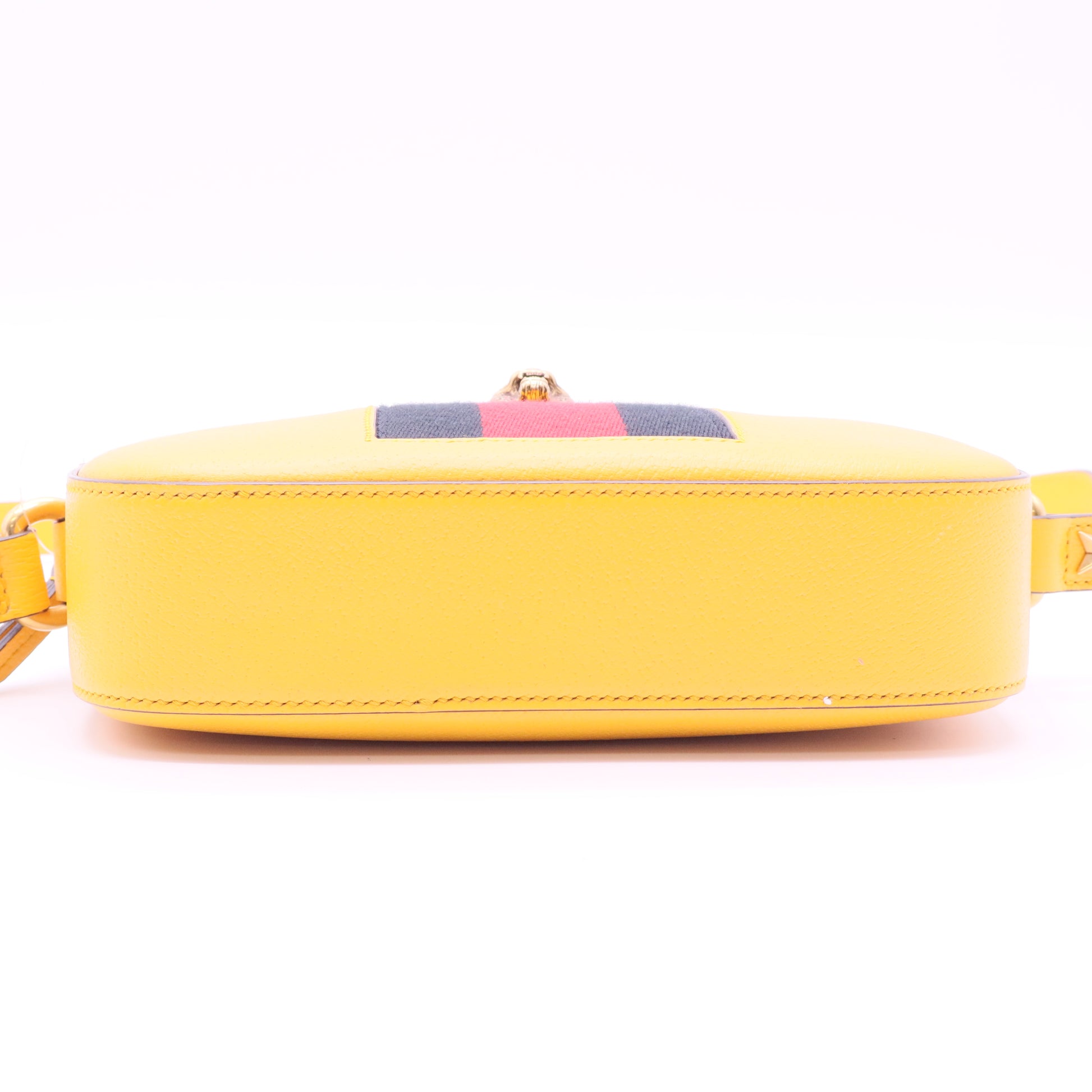 Animalier Web Crossbody Bag Leather Small Twins Gucci