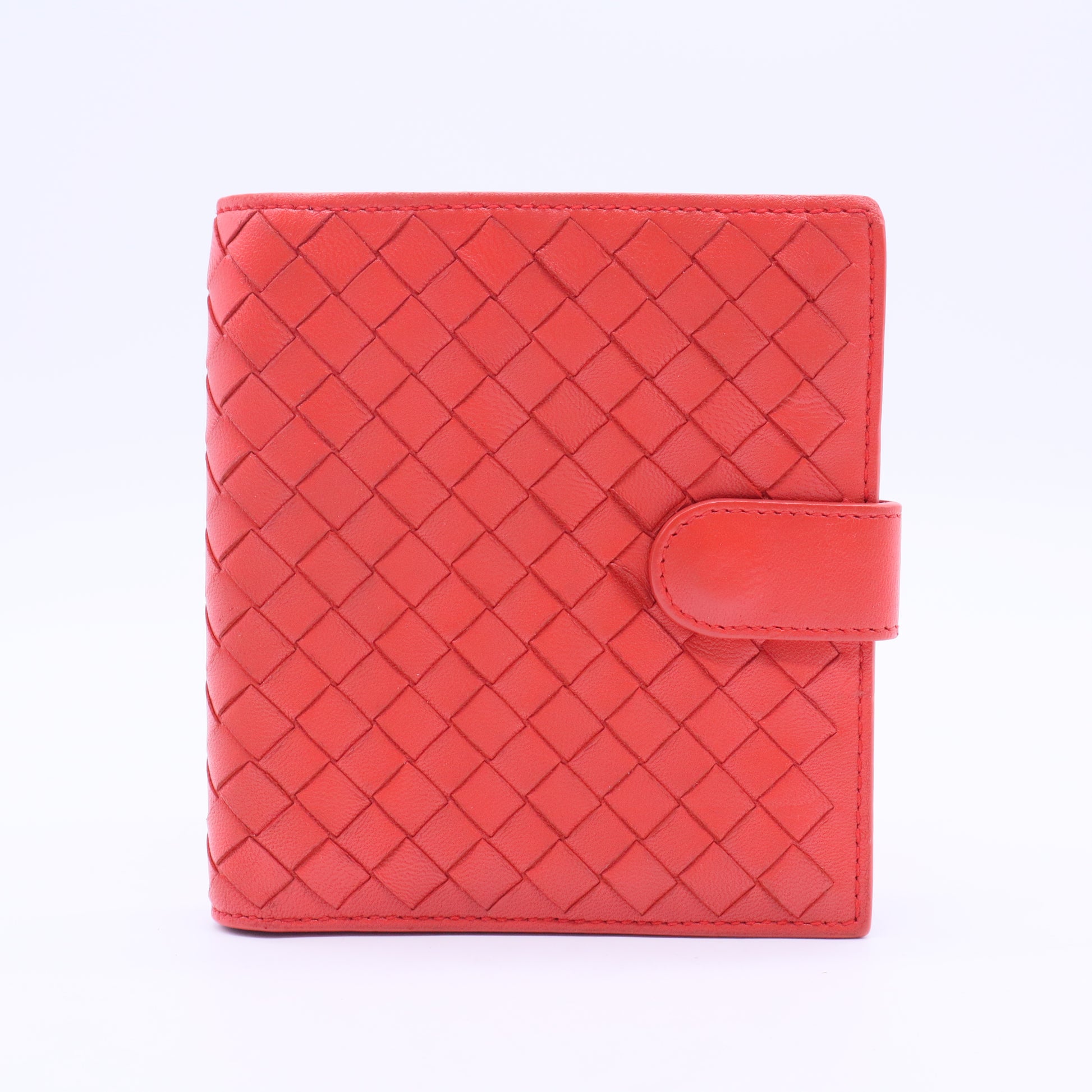 Intrecciato French Purse Intrecciato Weave Wallet W20125