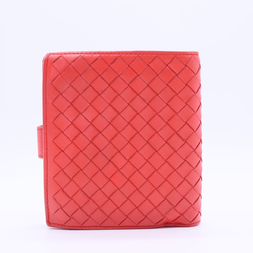 Intrecciato French Purse Intrecciato Weave Wallet W20125