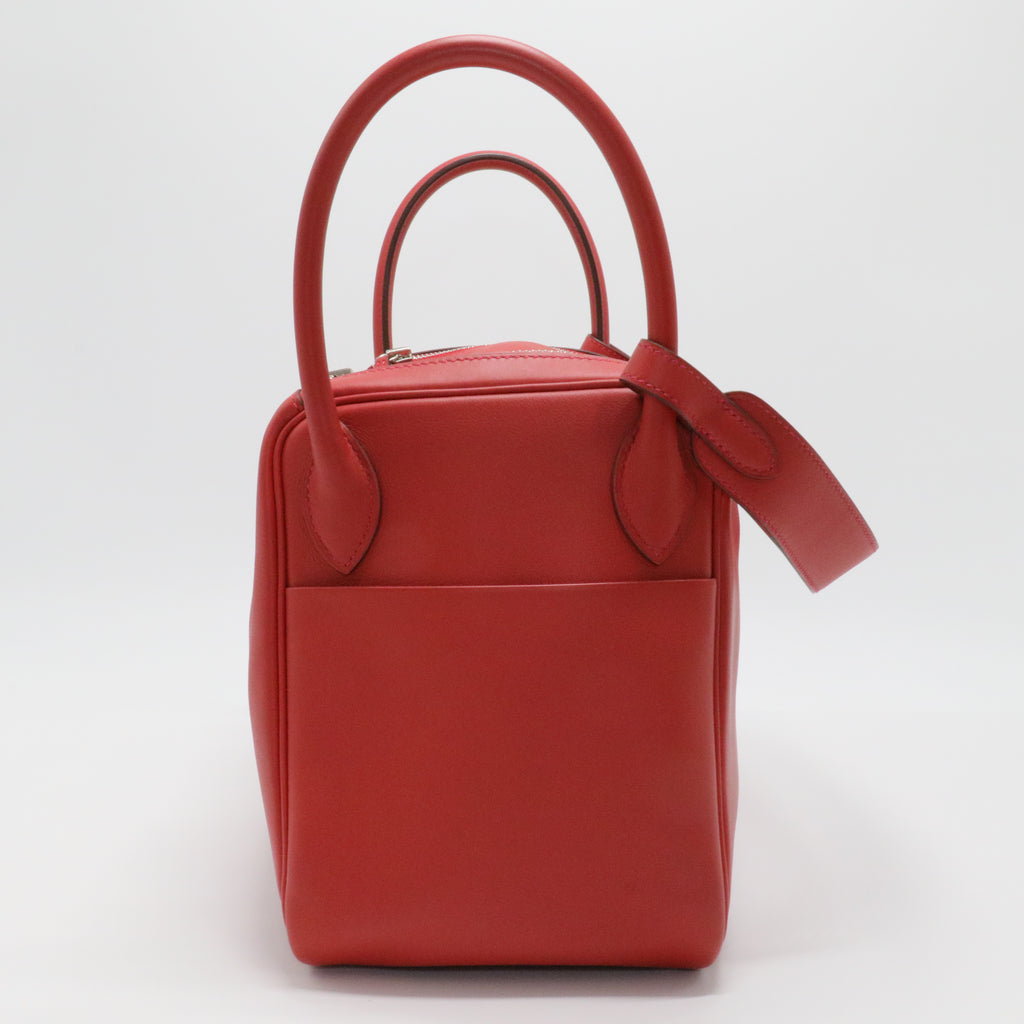 Lindy 30 Swift Leather Palladium Hardware S5-Rouge Tomate