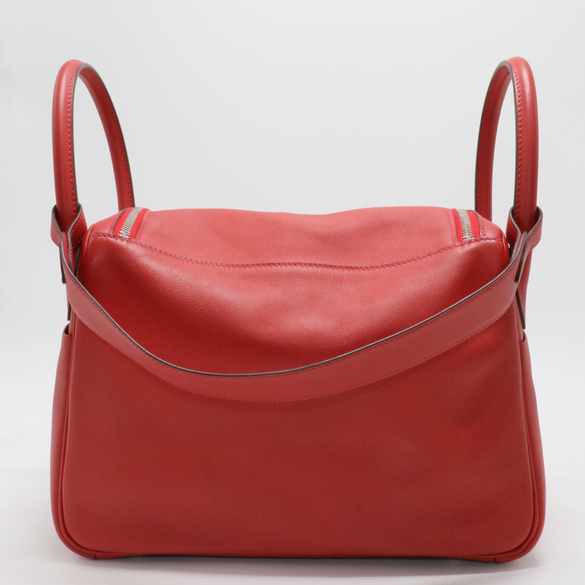 Lindy 30 Swift Leather Palladium Hardware S5-Rouge Tomate