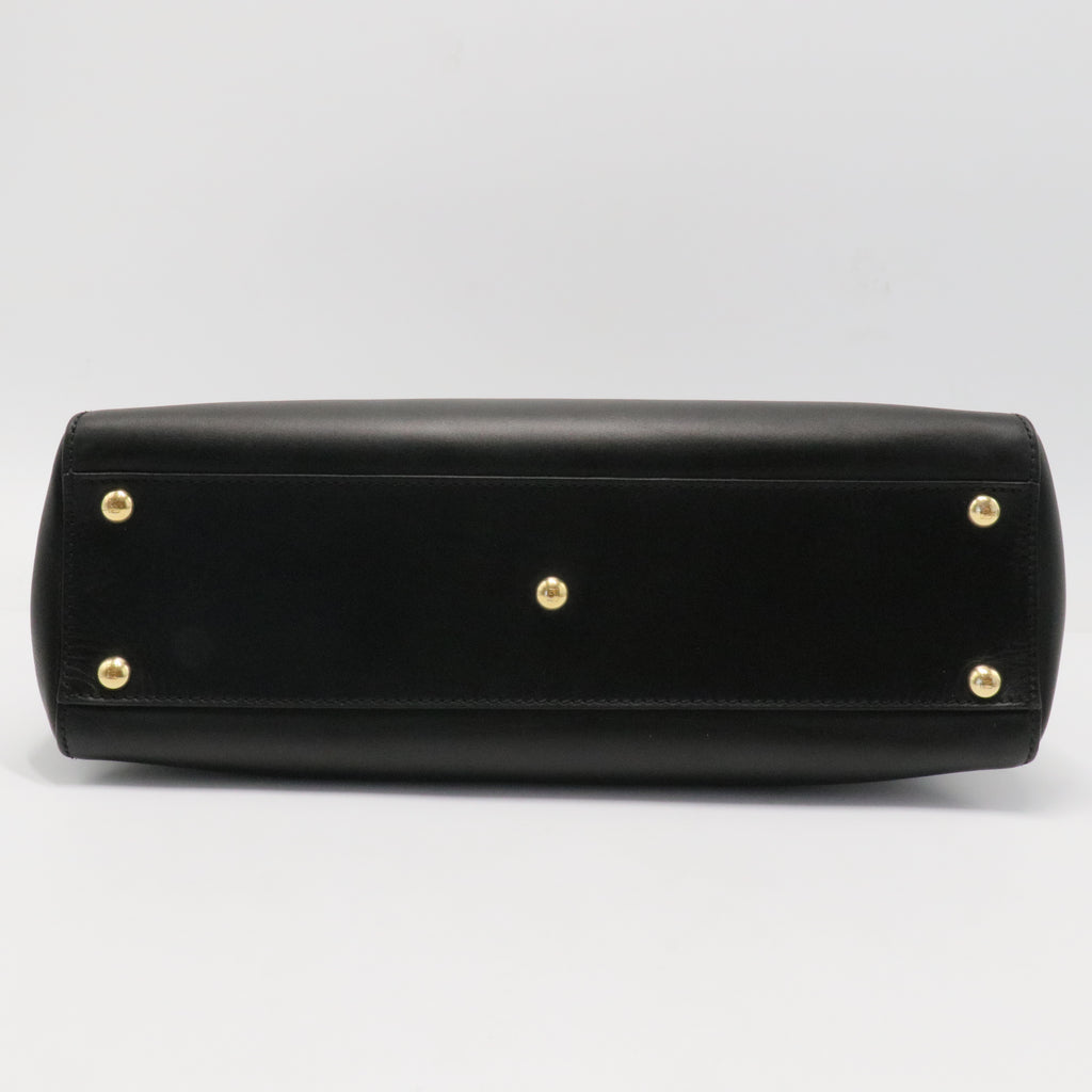 Peekaboo Bag Leather with Calf Hair Interior Regular