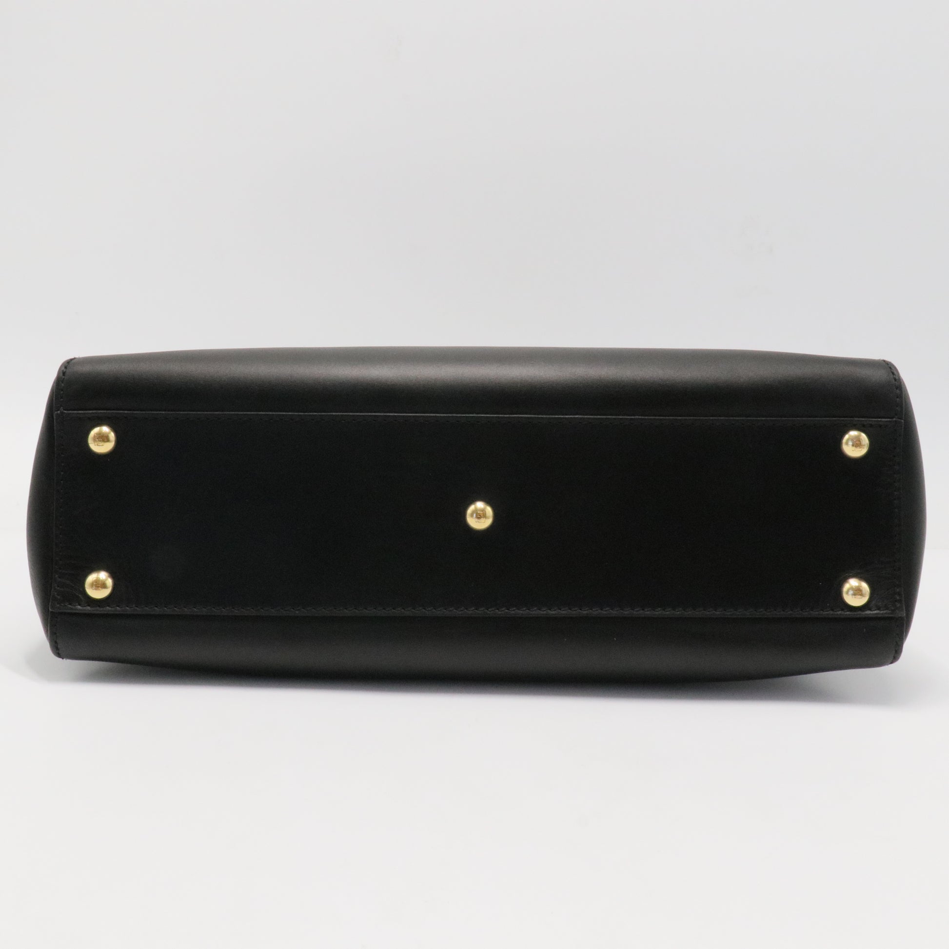Peekaboo Bag Leather with Calf Hair Interior Regular