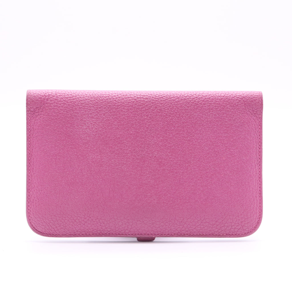 Dogon Wallet Coveted 5P Pink GM Long Togo Gold Hardware Twins