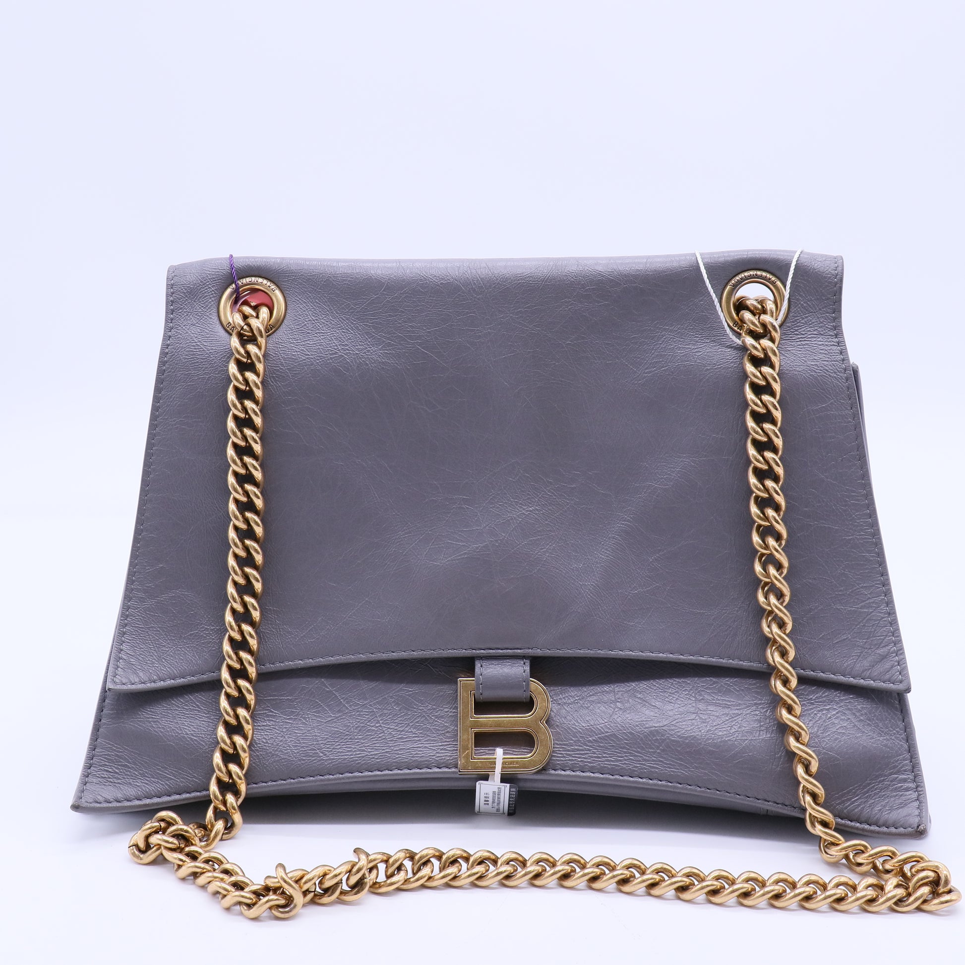 Crush Medium Handbag 'Dark Grey' twins