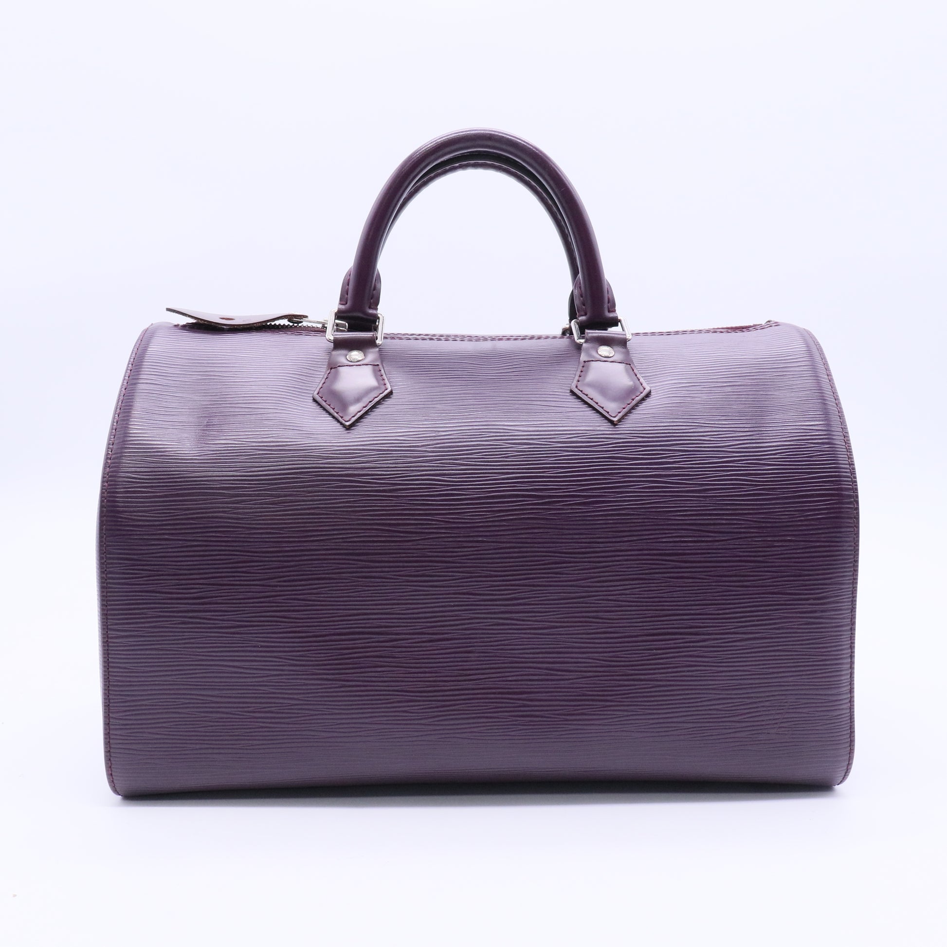 Louis Vuitton Epi Speedy 30 Cassis Purple B21392