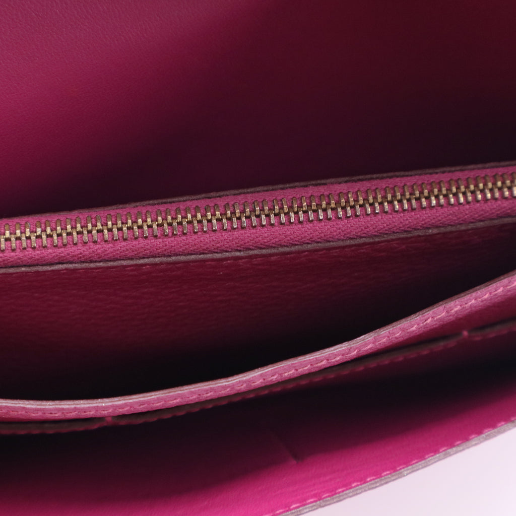 Dogon Wallet Coveted 5P Pink GM Long Togo Gold Hardware Twins