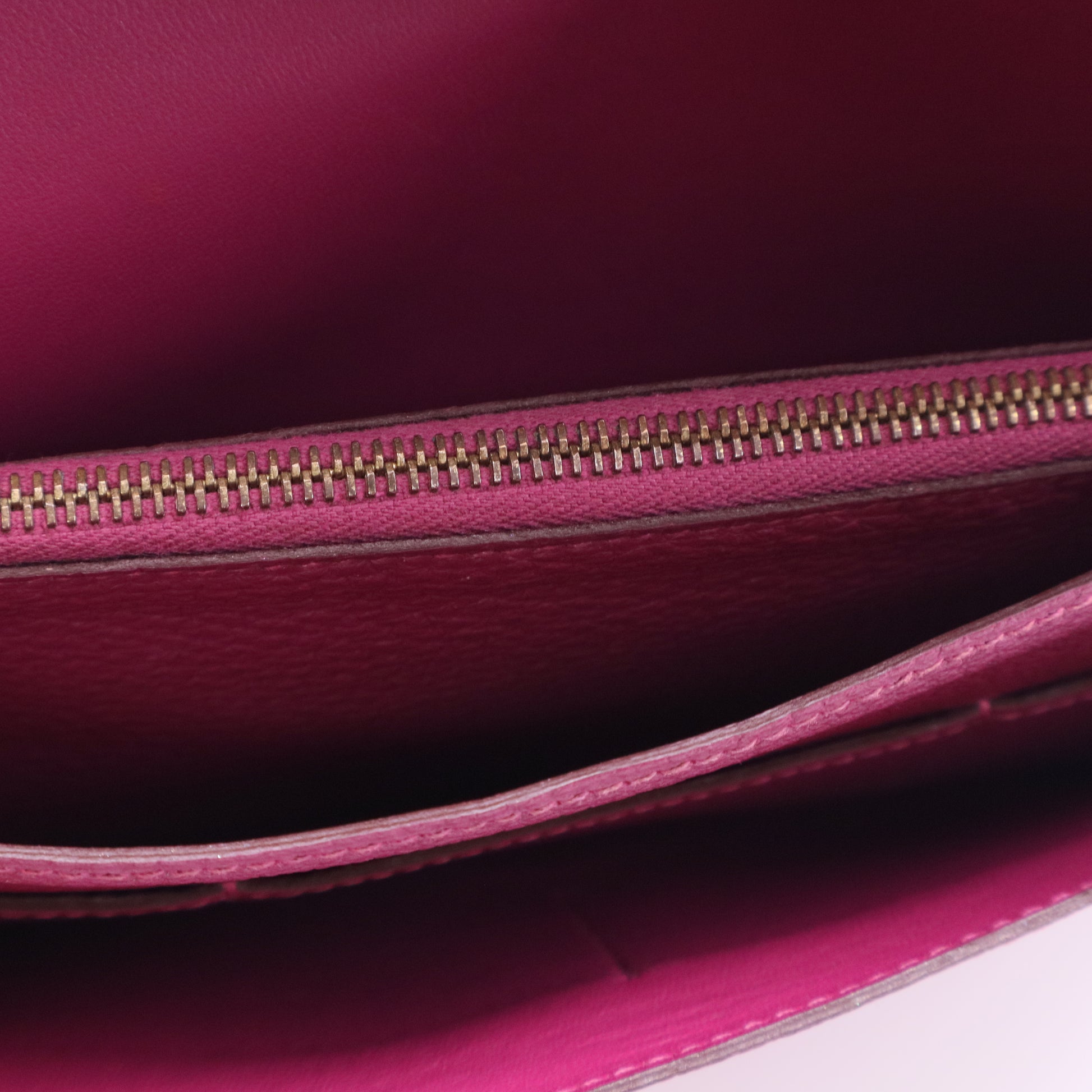 Dogon Wallet Coveted 5P Pink GM Long Togo Gold Hardware Twins