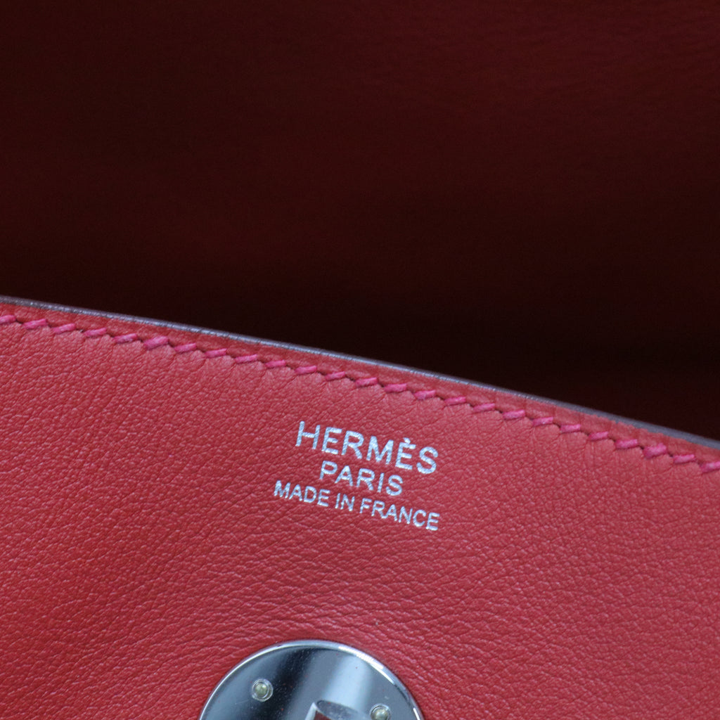 Lindy 30 Swift Leather Palladium Hardware S5-Rouge Tomate