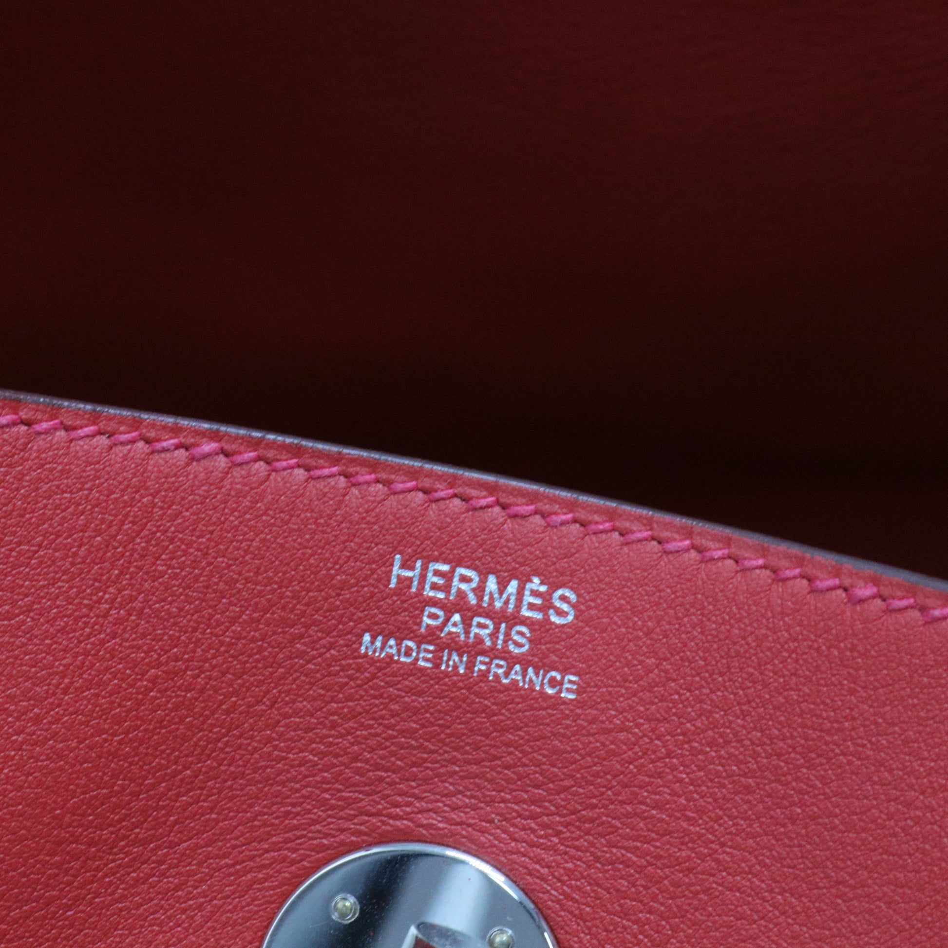 Lindy 30 Swift Leather Palladium Hardware S5-Rouge Tomate
