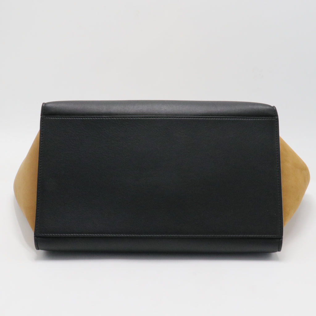 Tricolor Trapeze Bag Leather Medium