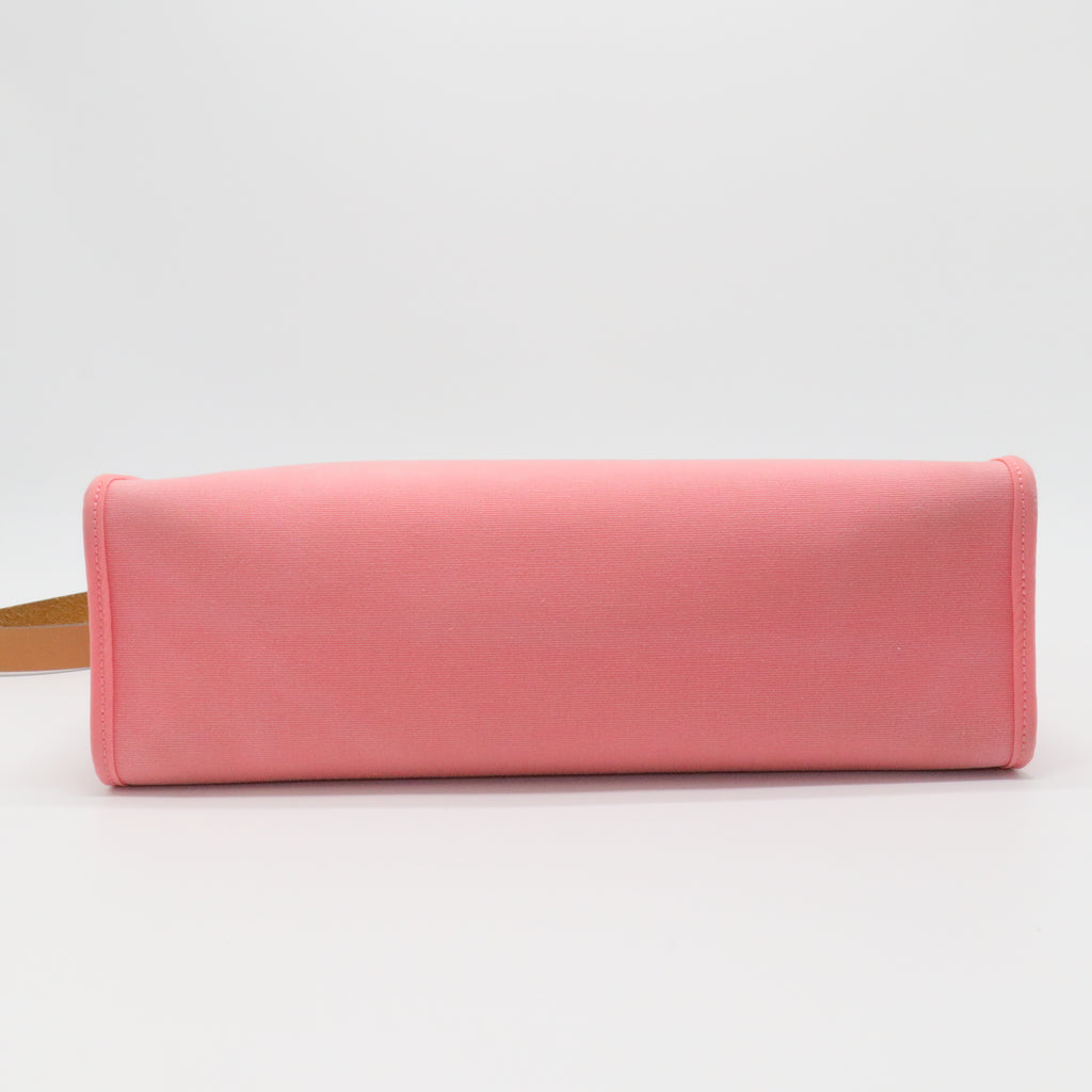 Herbag Zip Leather and Toile 31 8W-Rose Azalee