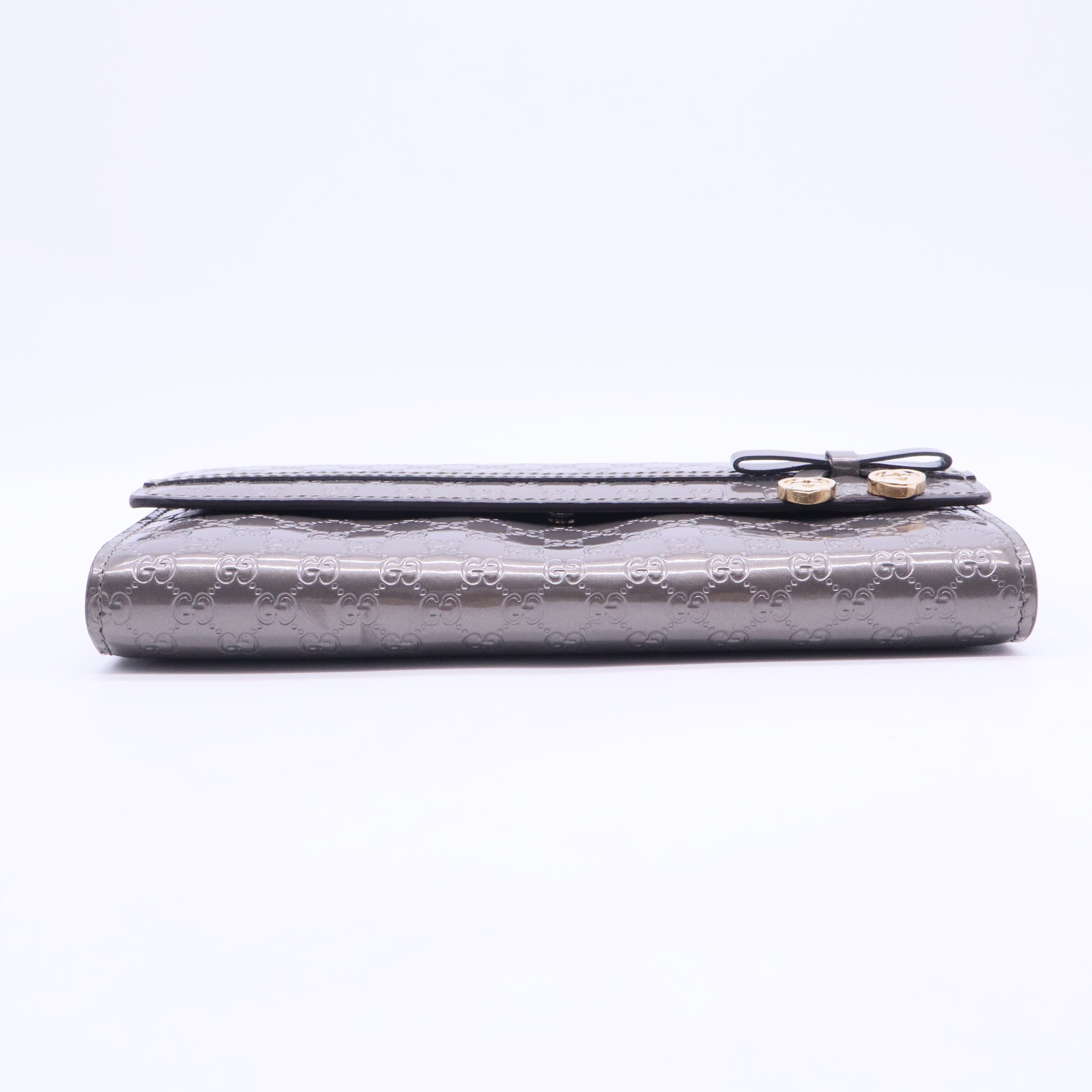 Microguccissima Pattern Leather Continental Wallet W20139