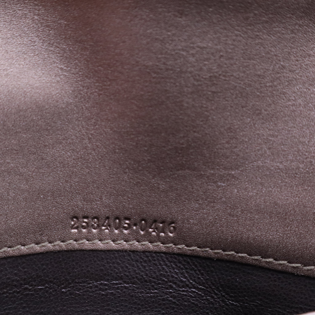 Microguccissima Pattern Leather Continental Wallet W20139