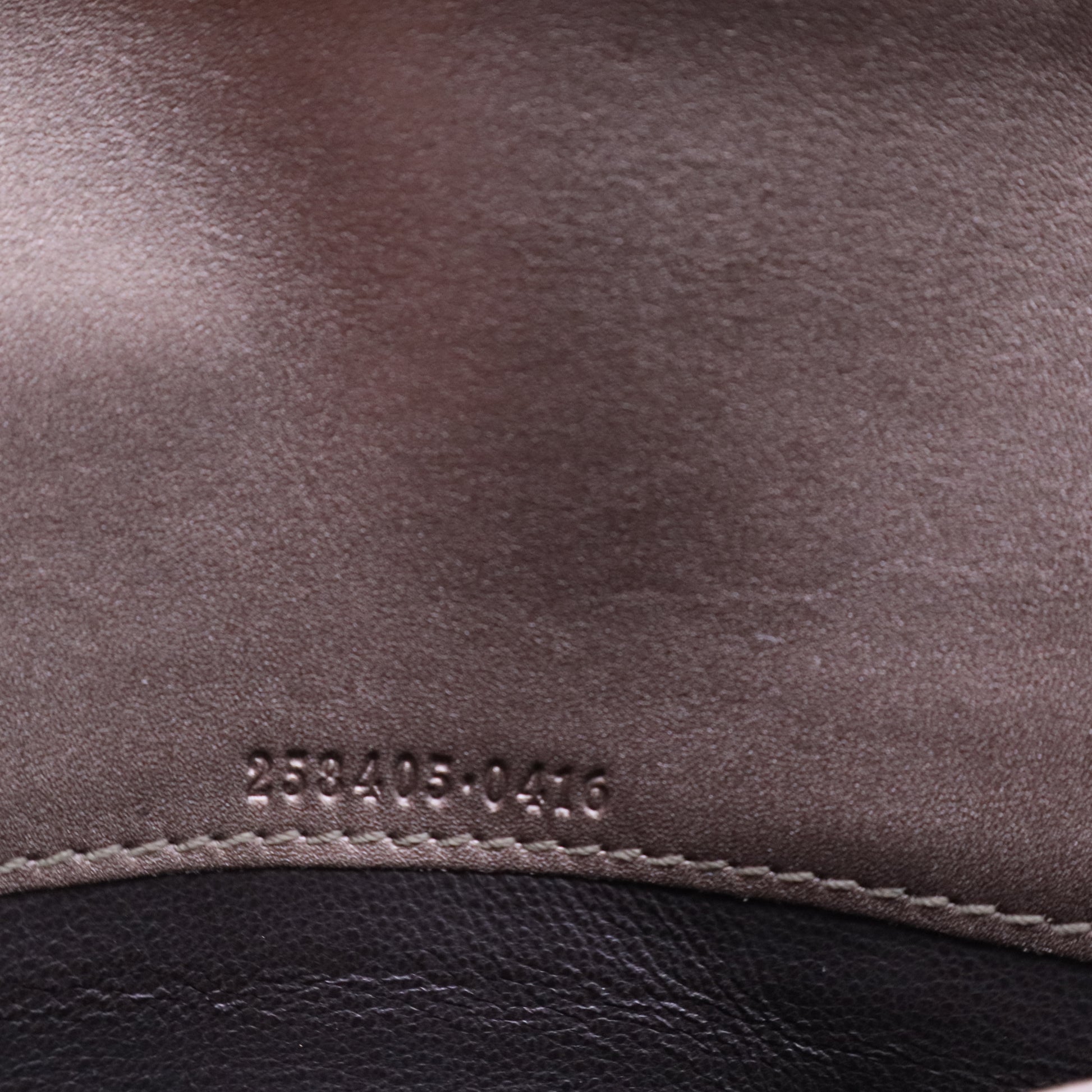 Microguccissima Pattern Leather Continental Wallet W20139