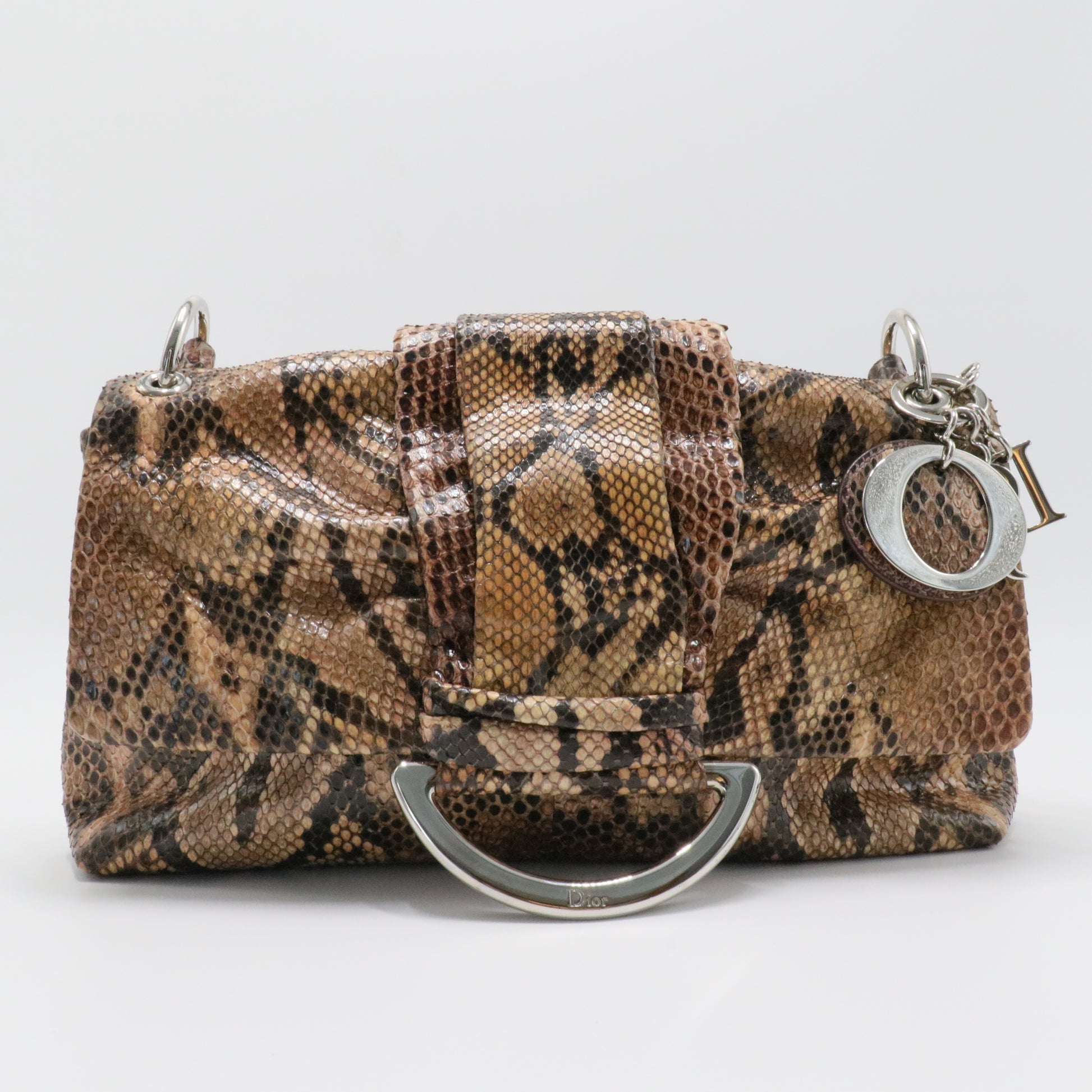 Vintage Python Demi Handbag