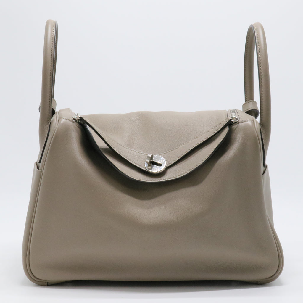 Lindy 30 Swift Leather Palladium Hardware 81-Gris Tourterelle