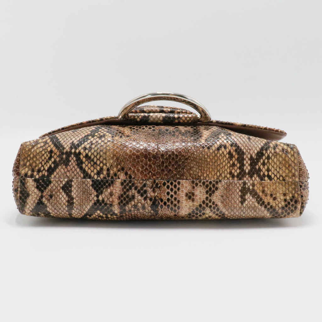 Vintage Python Demi Handbag