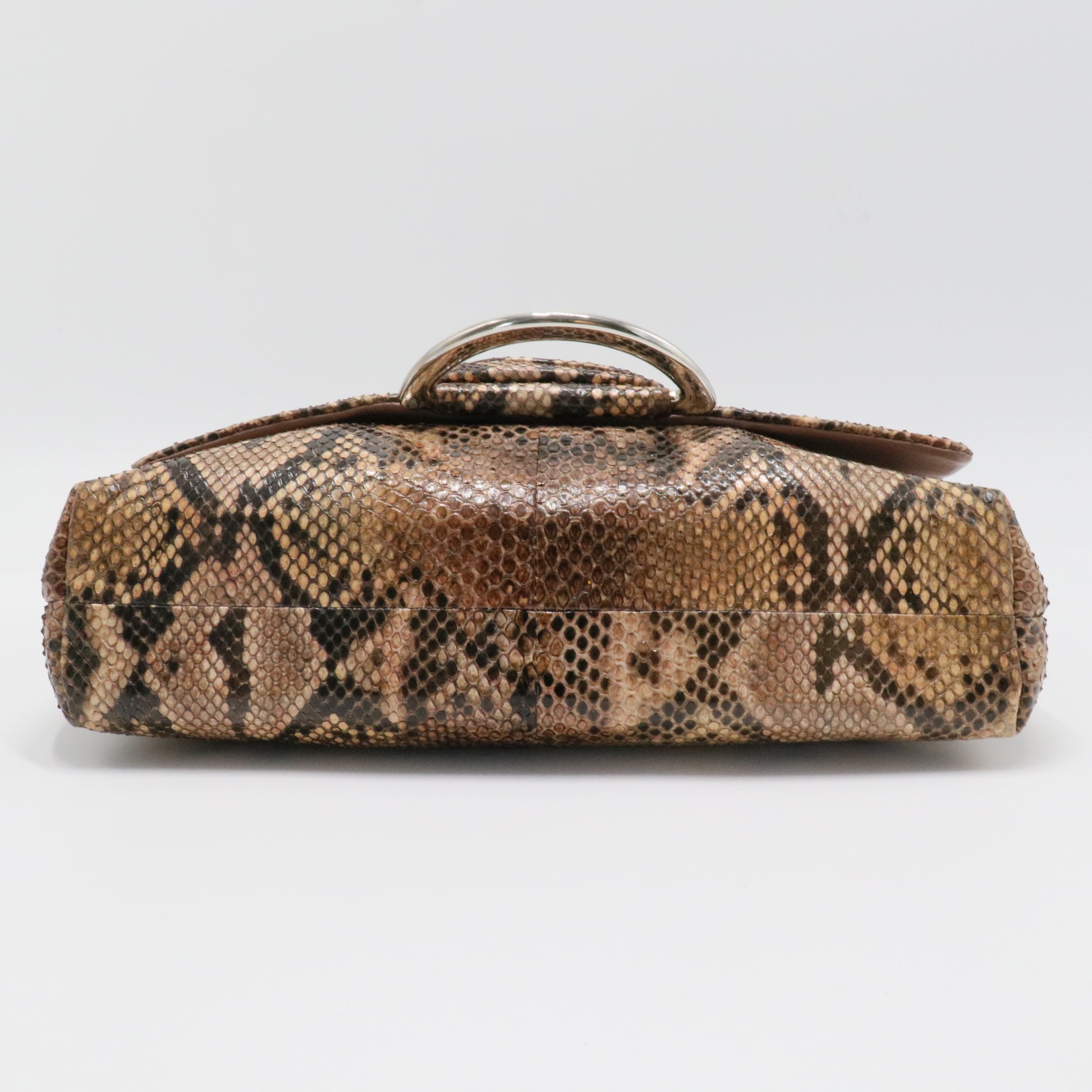 Vintage Python Demi Handbag