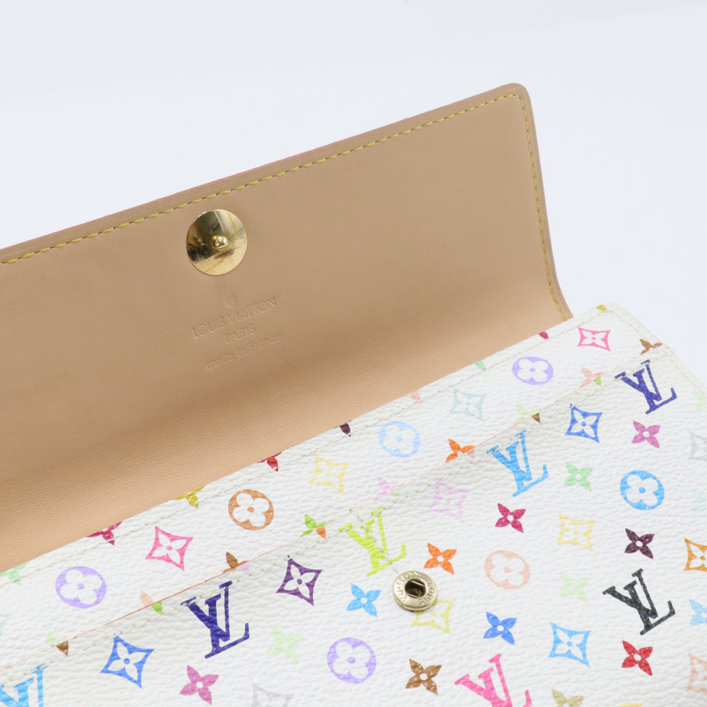 Sarah Wallet Monogram Multicolor