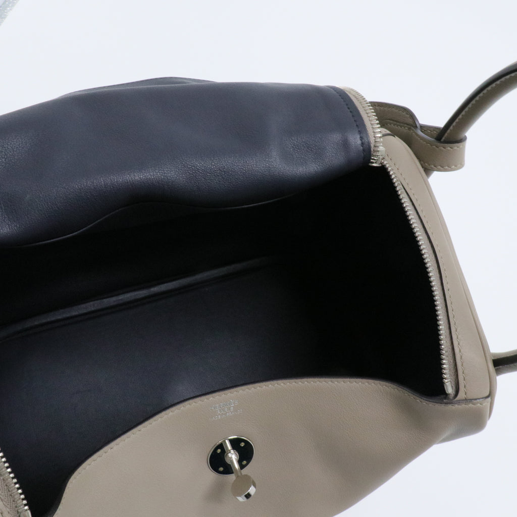 Lindy 30 Swift Leather Palladium Hardware 81-Gris Tourterelle