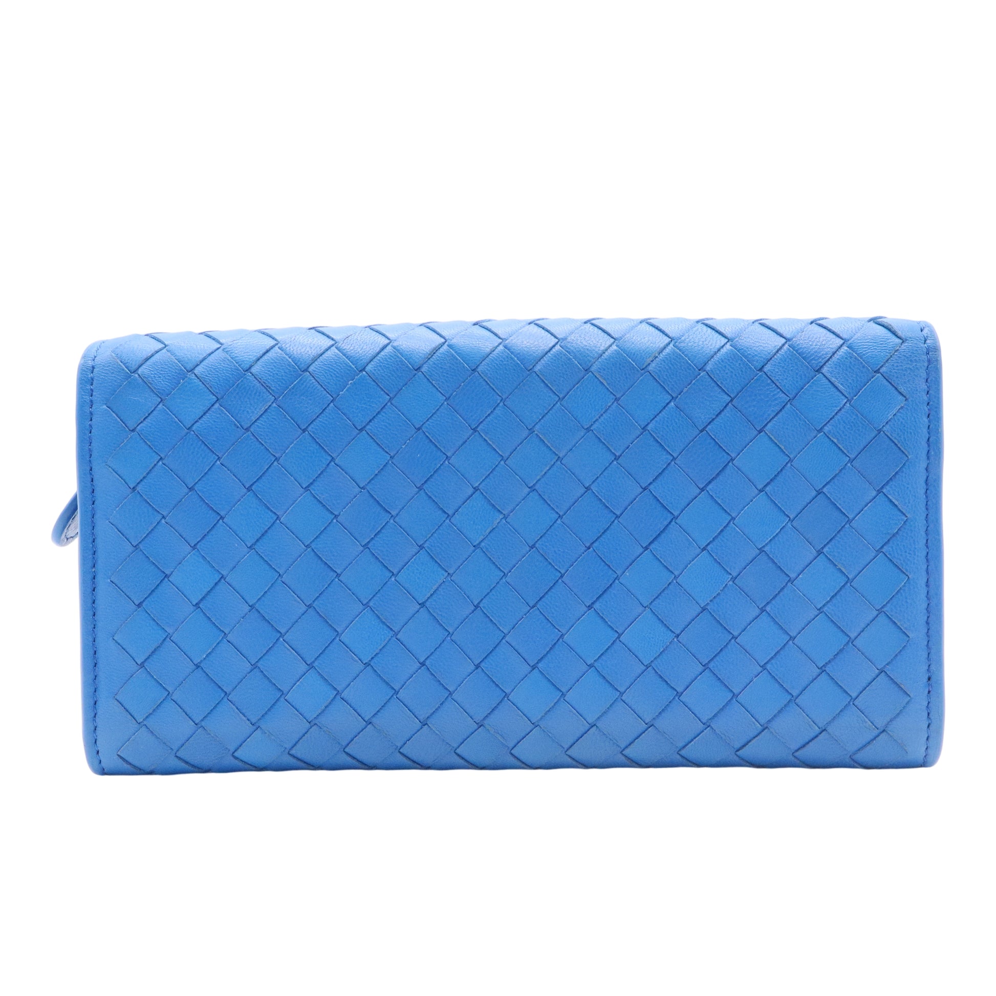 Nappa Intrecciato Continental Flap Wallet