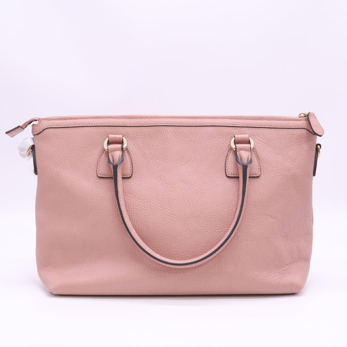 Gucci Dollar Calfskin GG Charm Satchel B24600
