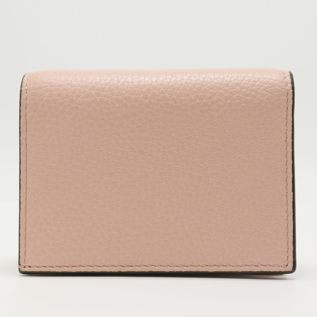 Light Pink Leather Blind for Love Card Case