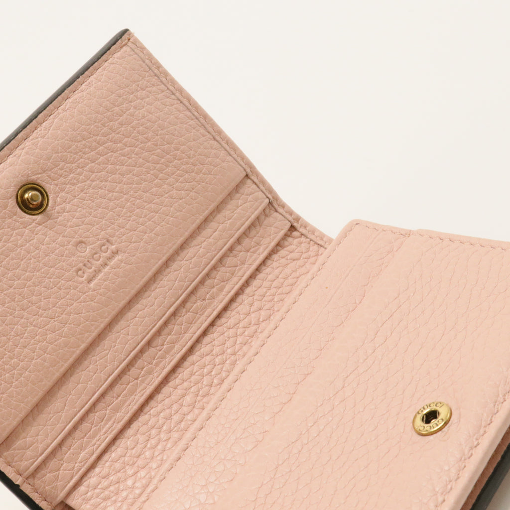 Light Pink Leather Blind for Love Card Case