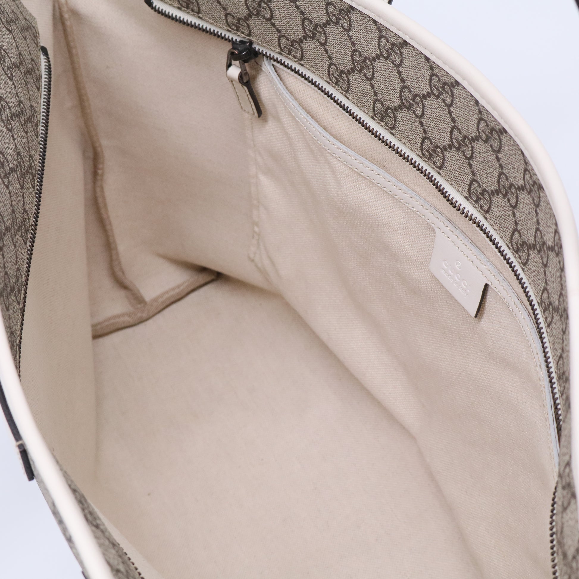 Plus Tote GG Coated Canvas with Leather Large B20579