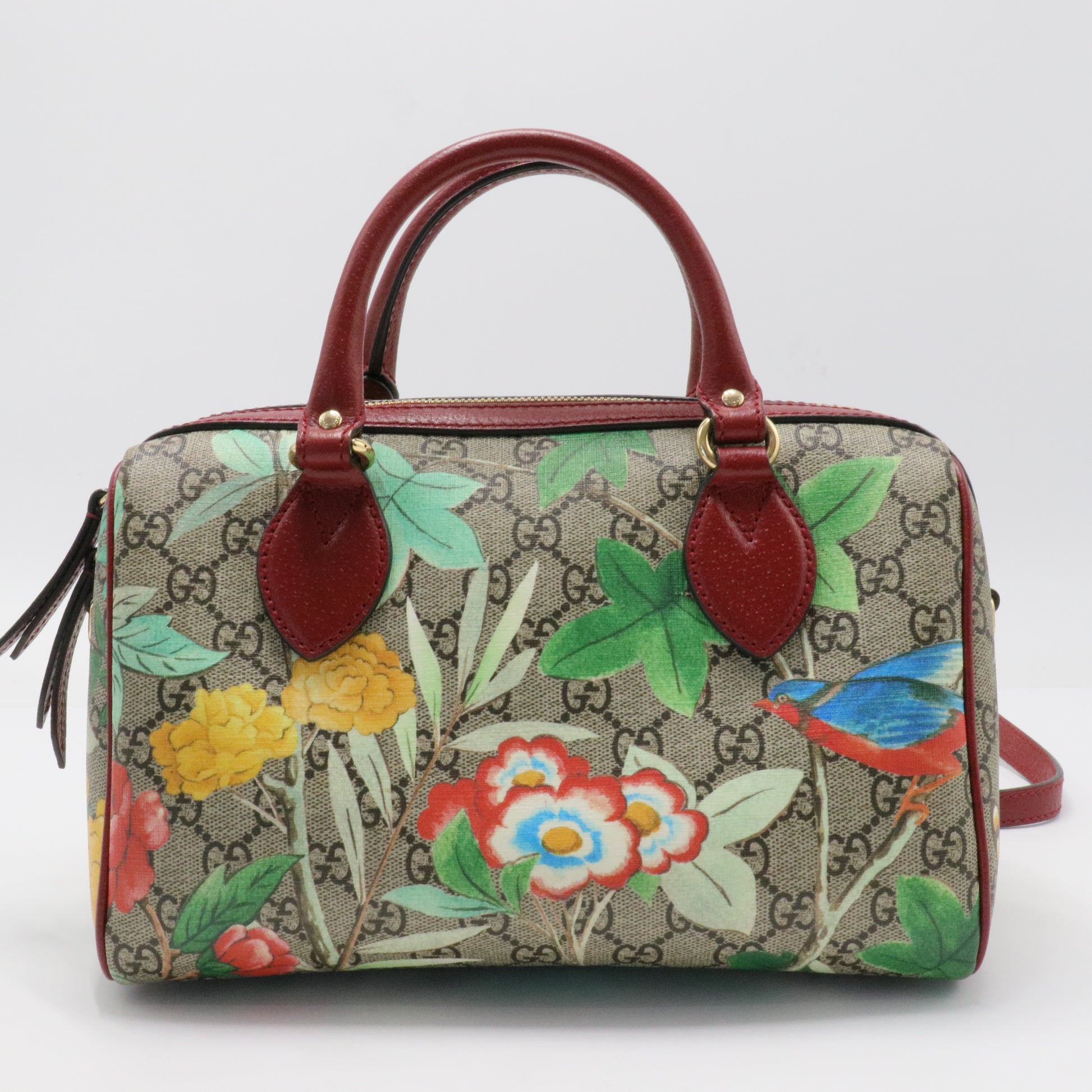 GG Supreme Monogram Tian Small
