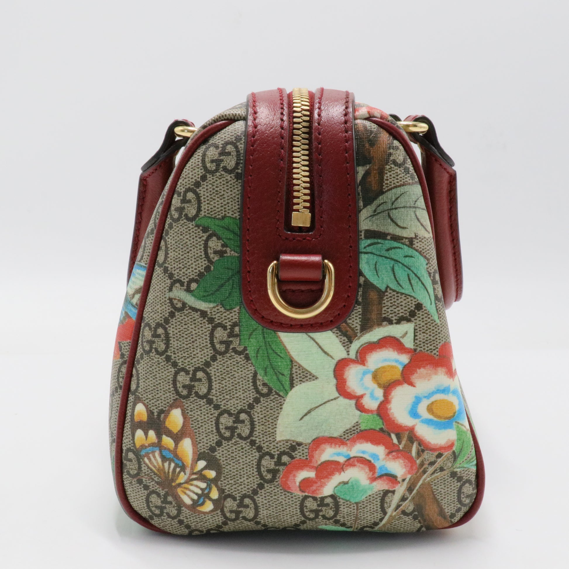 GG Supreme Monogram Tian Small