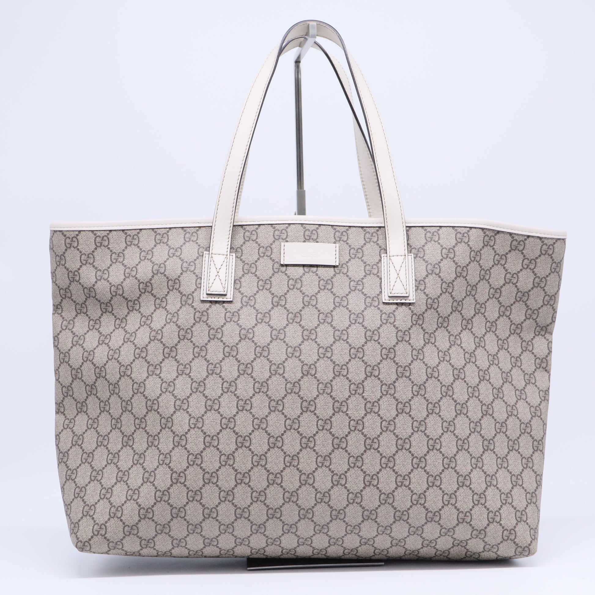 Plus Tote GG Coated Canvas with Leather Large B20579