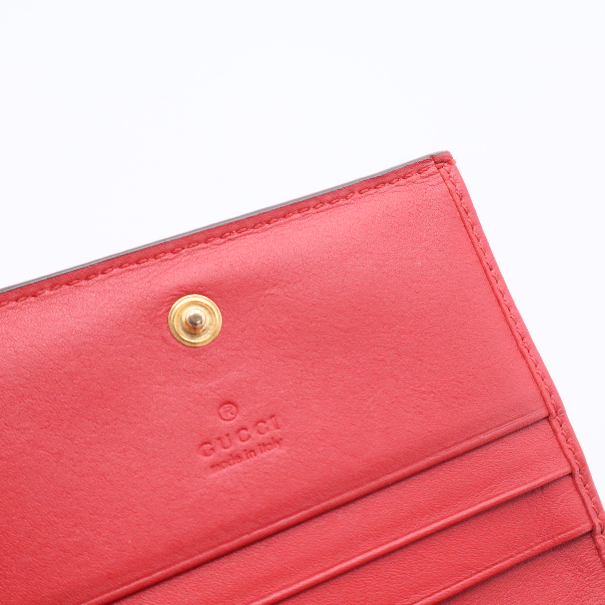 Blue GG Supreme Canvas Blooms Card Case