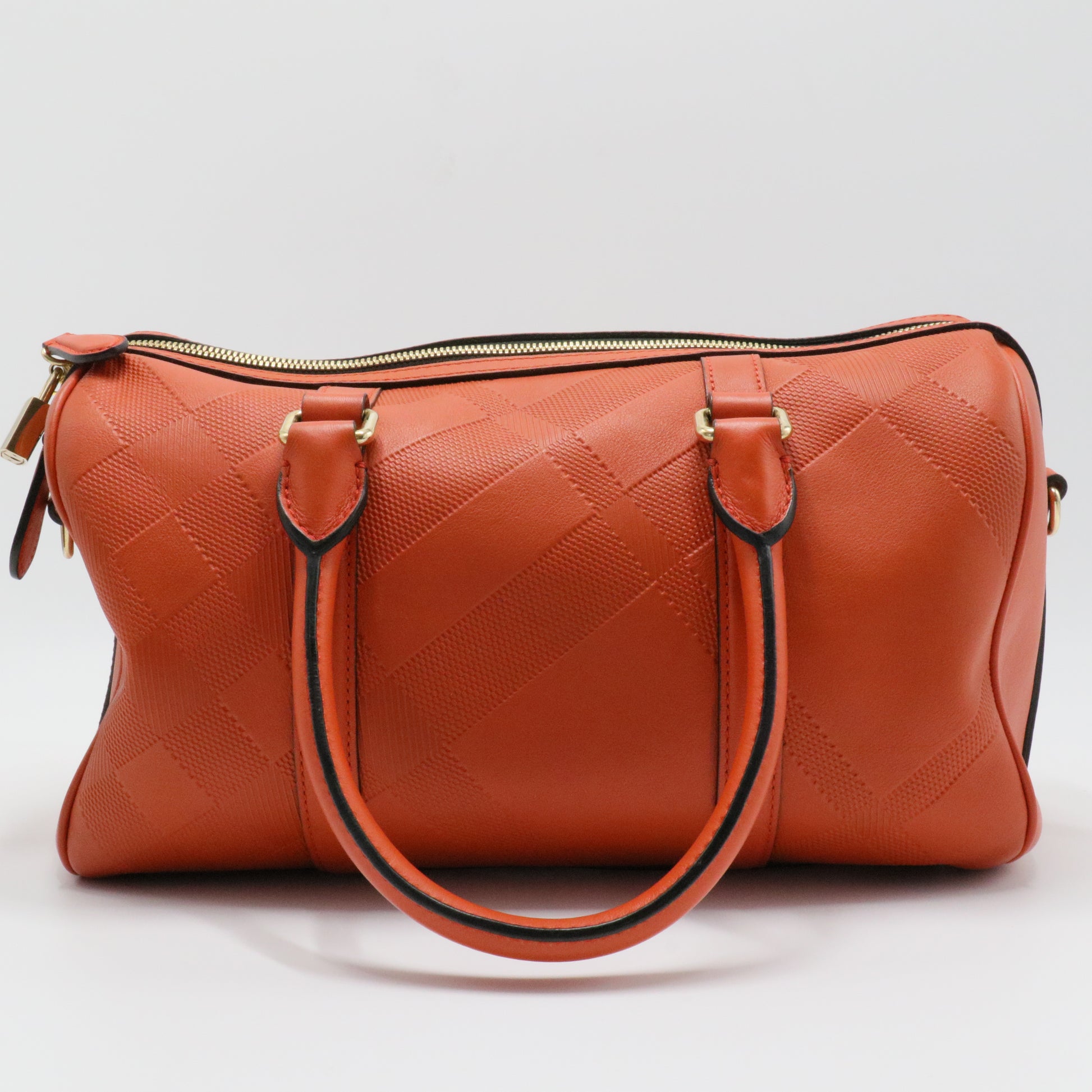 Tan Leather Medium Alchester Bowler Bag