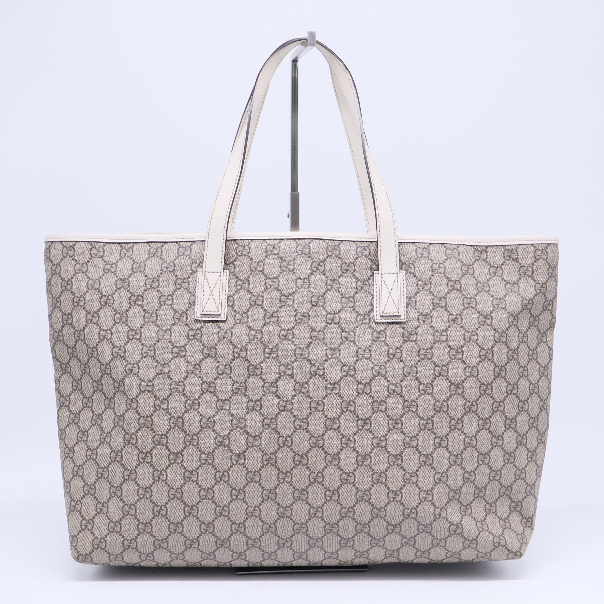 Plus Tote GG Coated Canvas with Leather Large B20579