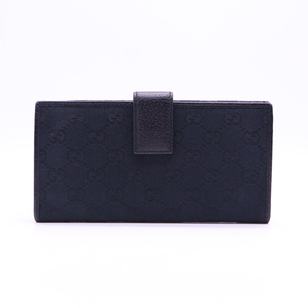 Gucci GG Canvas Web Bow Continental Wallet W20733