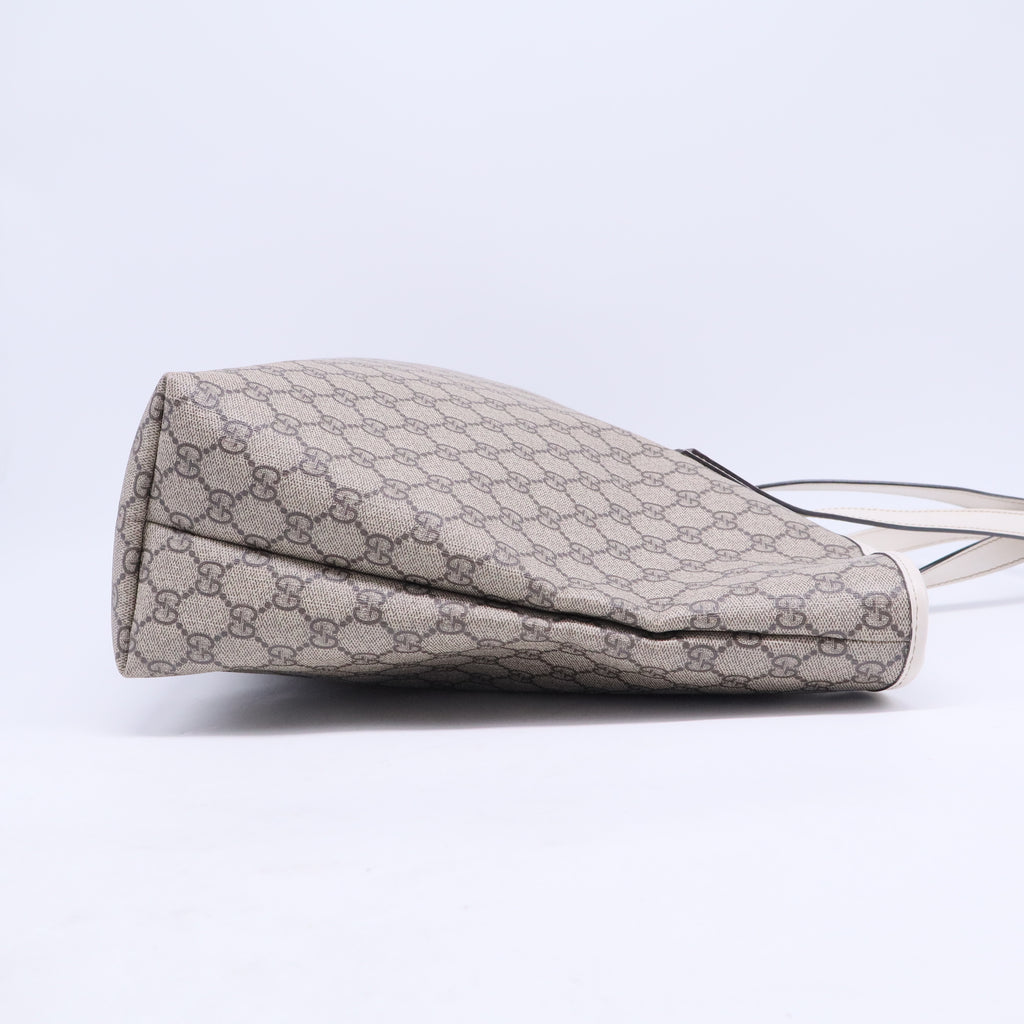 Plus Tote GG Coated Canvas with Leather Large B20579