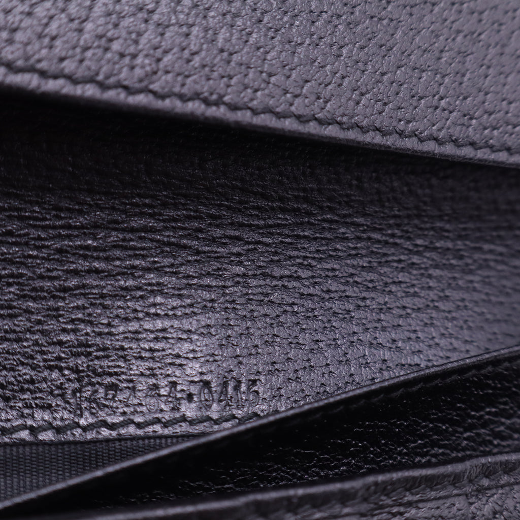 Gucci GG Canvas Web Bow Continental Wallet W20733