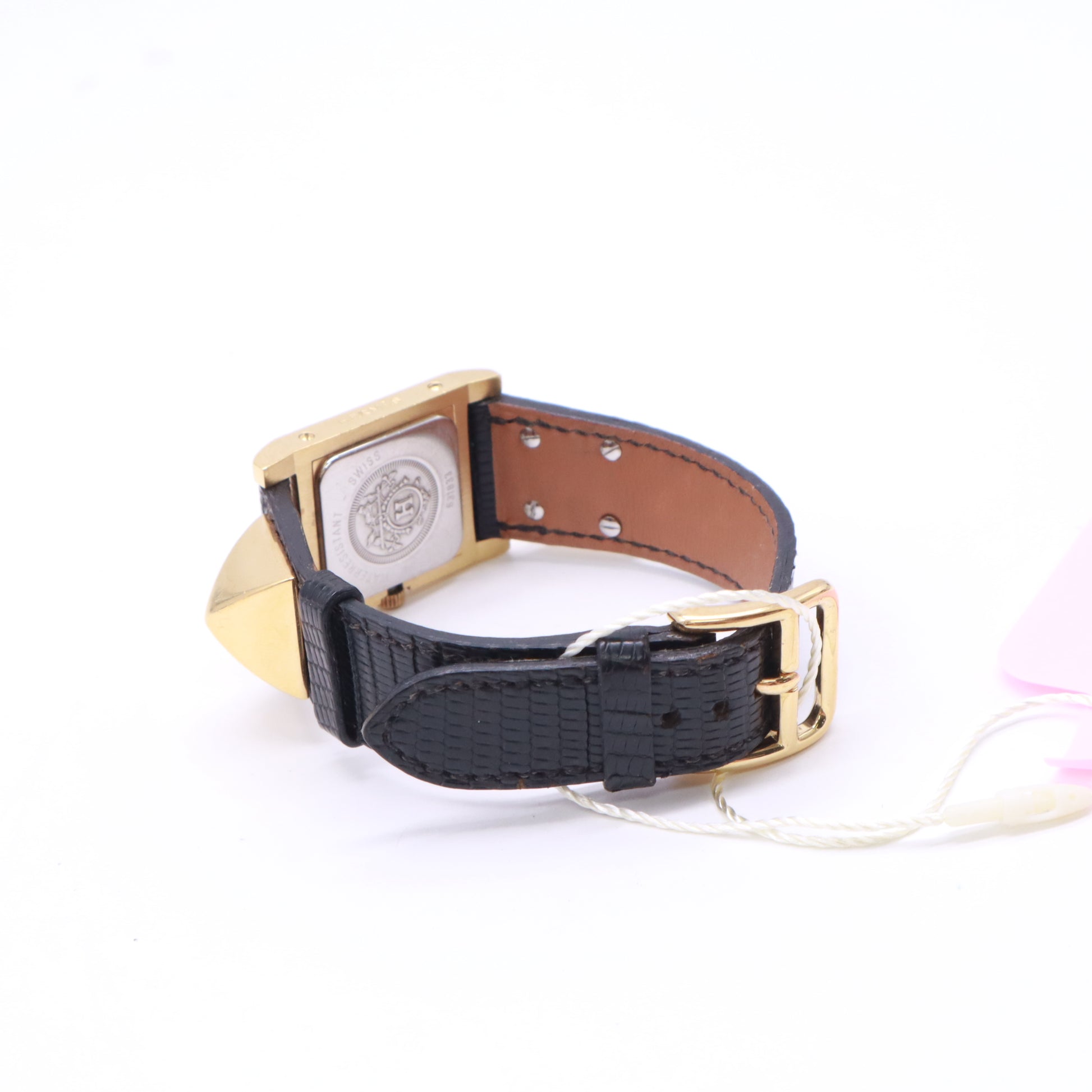 Hermes Stainless Steel Medor Quartz Watch Etoupe twins LDJ5316